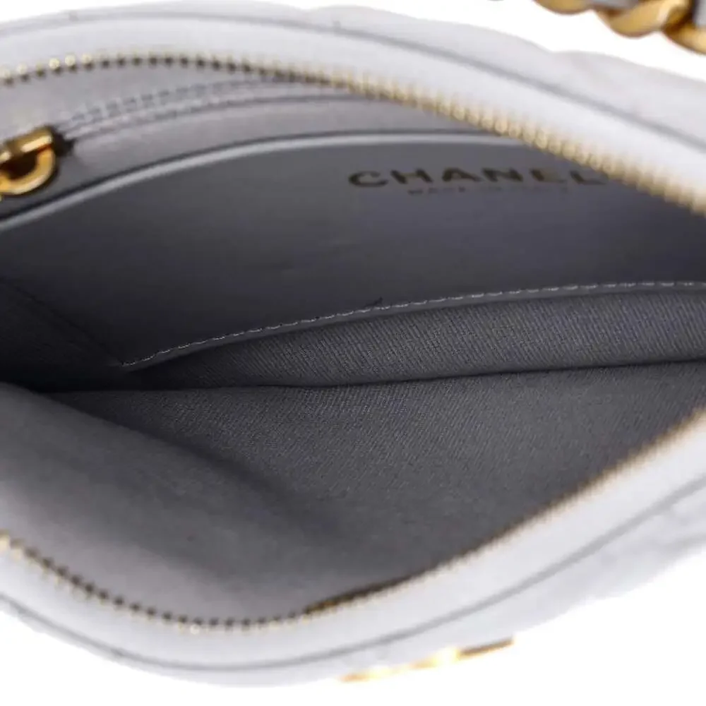 Chanel Cc Chain Around Hobo Quilted #242808C49B - Picture 5 of 6